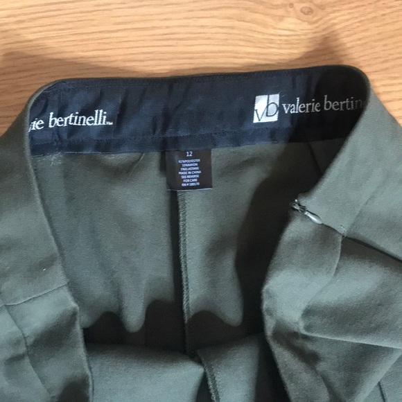 Valerie Bertinelli Green Dress Pants Size 12 - Picture 3 of 8